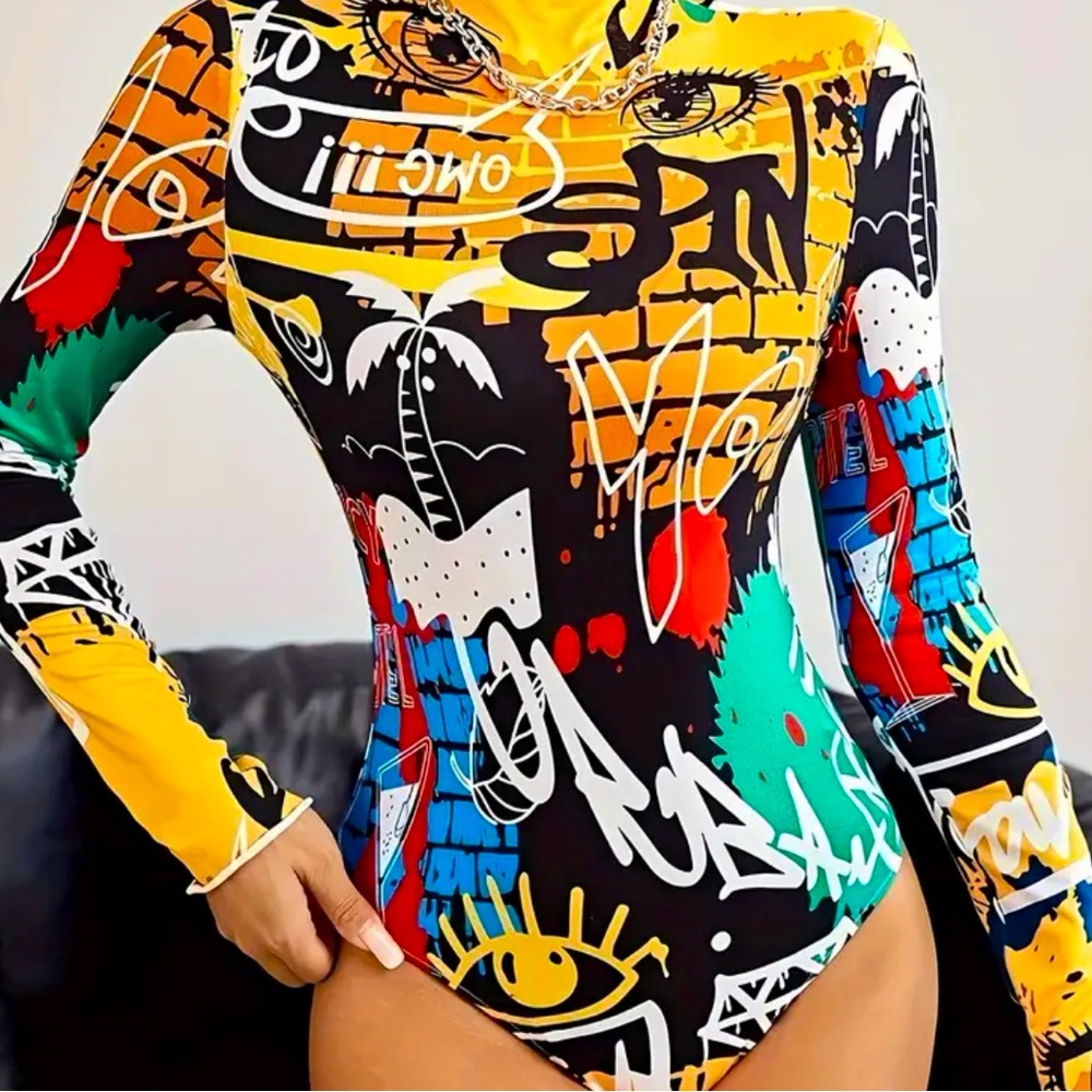 Women’s Multi color bodysuit